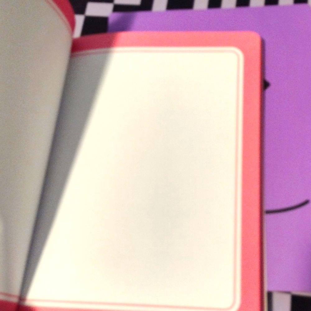 🌈4/$25 Notebook Set (2) Journal Blank HELLO Tiffany Mint Purple ON POINT NEW! - Picture 3 of 5